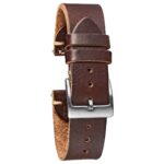 Brown | Thin Horween Leather Watch Bracelet | Hemsut