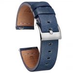 WITHINGS NOKIA ACTIVITE AND STEEL HR | Calfskin Leather Watch Bands | Blue