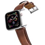 Apple Watch Bands | Genuine Leather Straps | Coffee