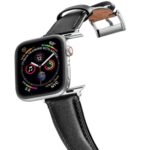 Apple Watch Bands | Genuine Leather Straps | Black