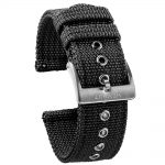 WITHINGS NOKIA ACTIVITE AND STEEL HR | Canvas Watch Band | Black