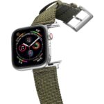 Apple Watch Bands | Canvas Straps | Army Green