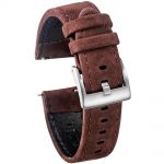 Samsung Galaxy Watch Active 2 | Genuine Leather Watch Bands | Coffee