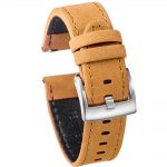 Samsung Galaxy Watch Active 2 | Genuine Leather Watch Bands | Brown