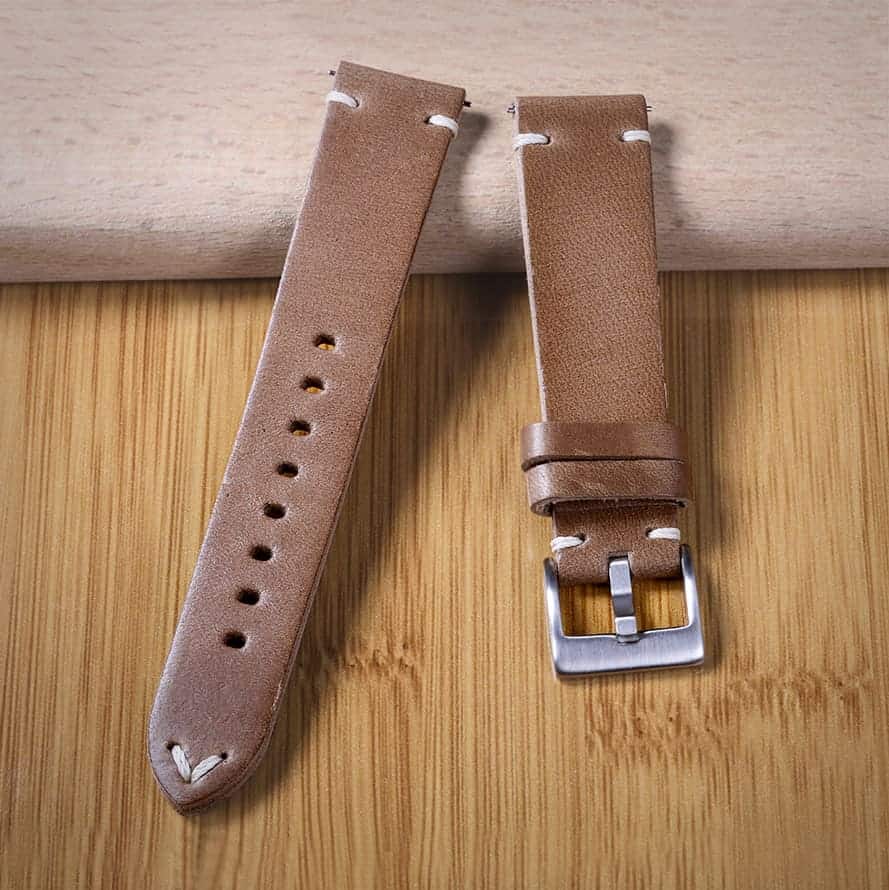 Leather Apple Watch Band  Made from Horween Leather