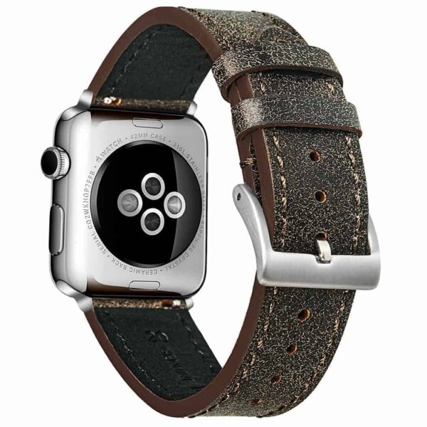 Saddle Leather Apple Watch Bands Hemsut