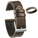 Saddle Mastrotto Leather Watch Straps Quick Release | Hemsut