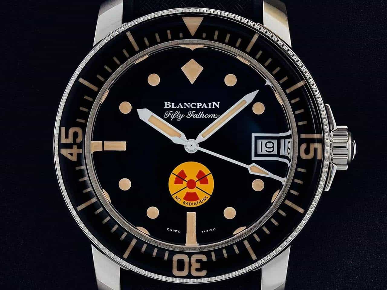 Blancpain Fifty Fathoms Handmade Canvas Strap