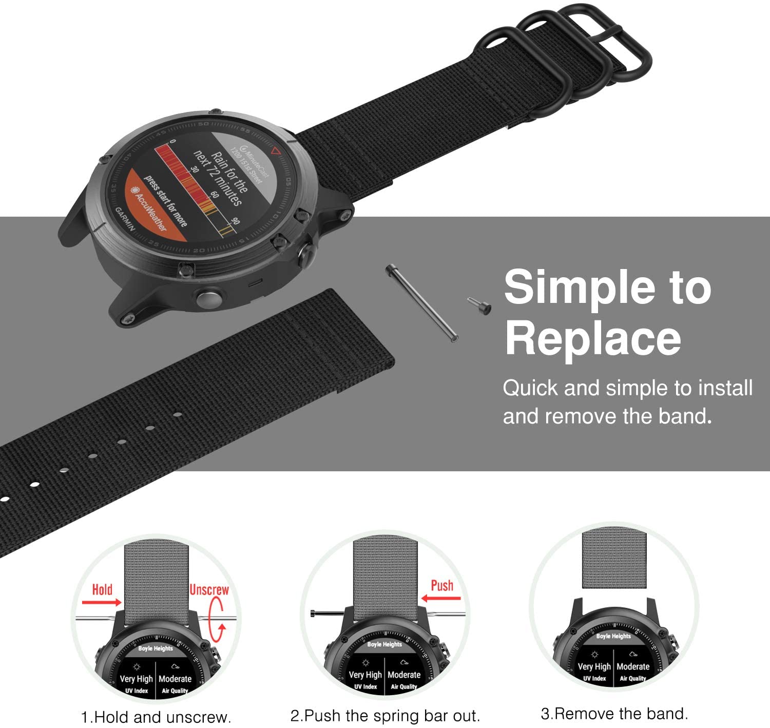 How to Buy A Garmin Watch Band Replacement (1)