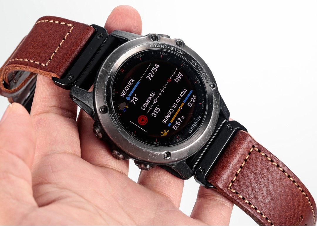 Leather quickfit Garmin Watch Bands (5)
