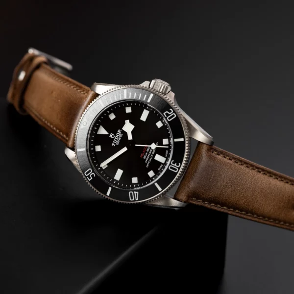 Leather Watch Band For IWC SCHAFFHAUSEN HEMSUT