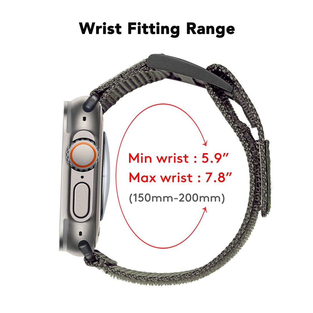 Outdoor Nylon Apple Watch Loops Hemsut