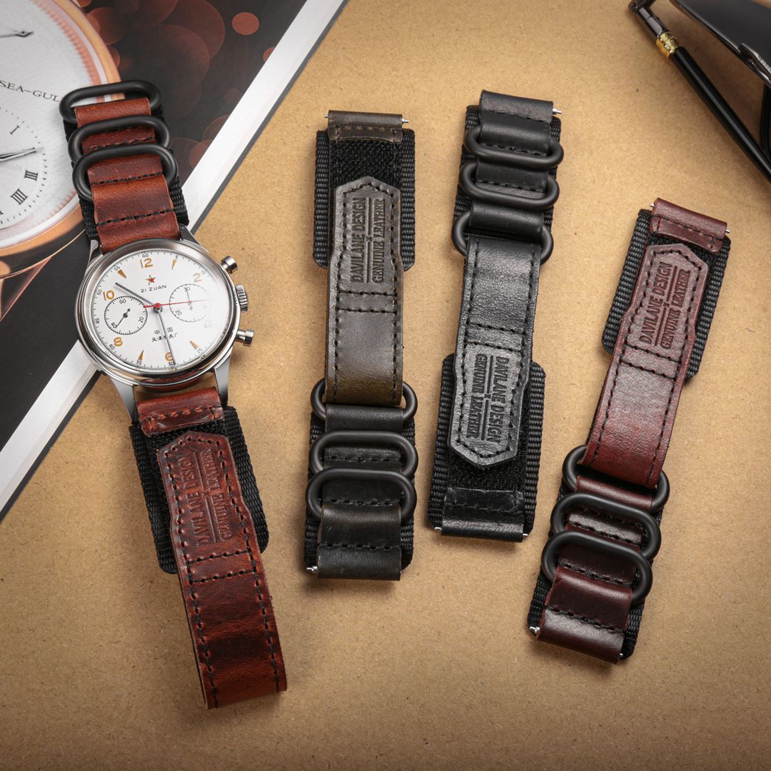 Extra Long Mens Leather Watch Straps | Hemsut