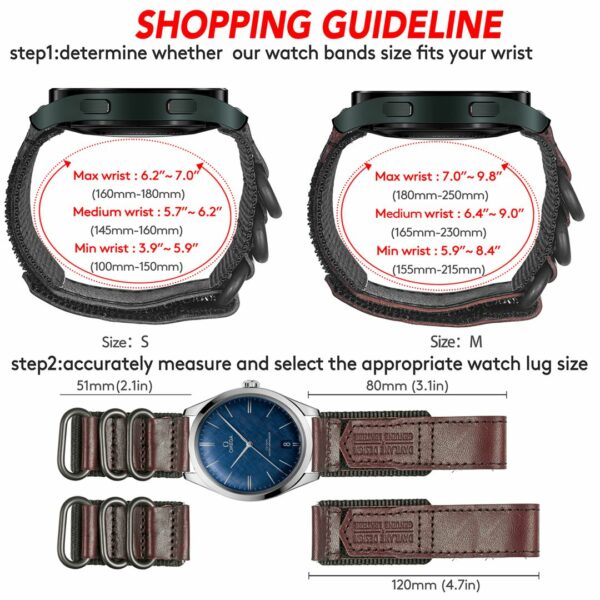 Mens watch strap sizes new arrivals