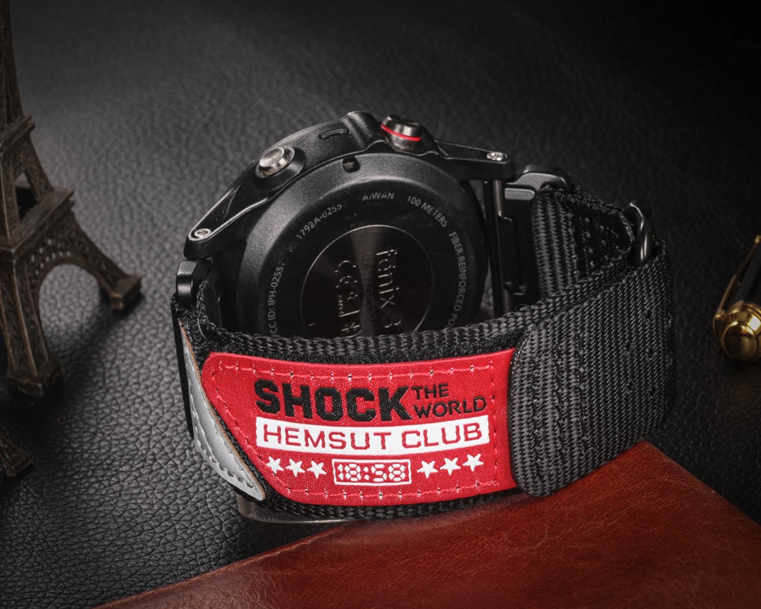Shock The World Garmin Watch Straps Hemsut
