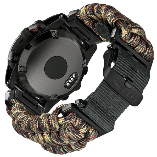 Rugged Paracord Straps for Garmin Watch | Hemsut