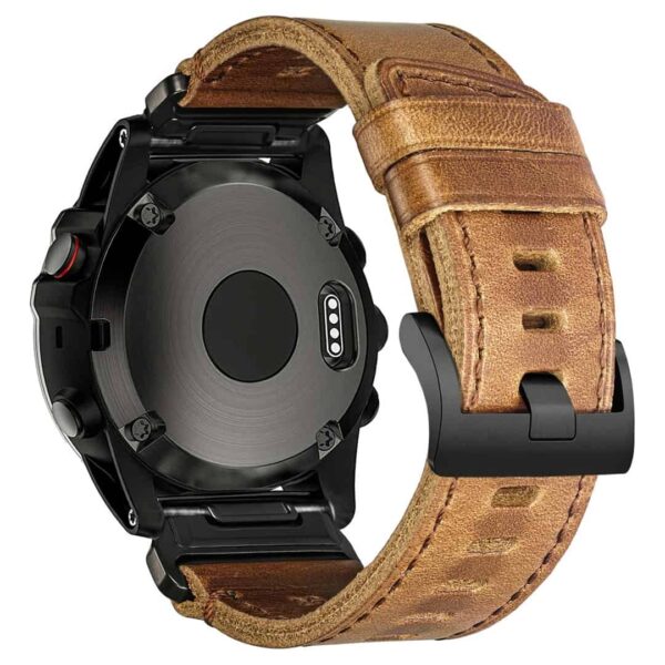 Horween Leather Quickfit Garmin Watch Bands | Hemsut